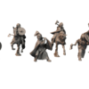 ShieldMaidens with Axes Mounted - 3x