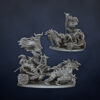 Beast Chieftain in Chariot - x1