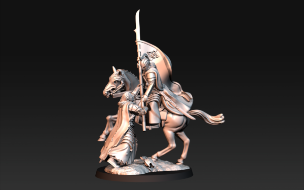 Bloody Elf Mounted Banner - Scena