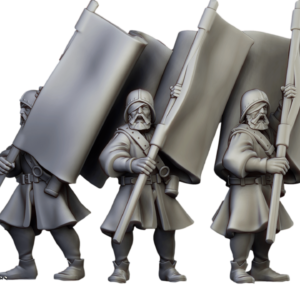 Militia Bannerman - Milicjant ze Sztandarem- Highlands Miniatures