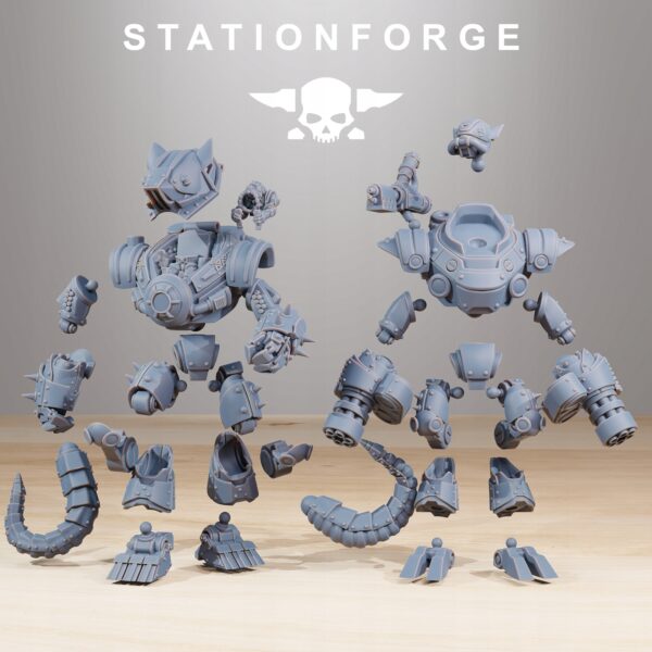 Raticus Clankers x1 - Station Forge - Druk 3D