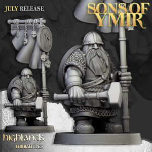 Dwarf Warrior Bannerman