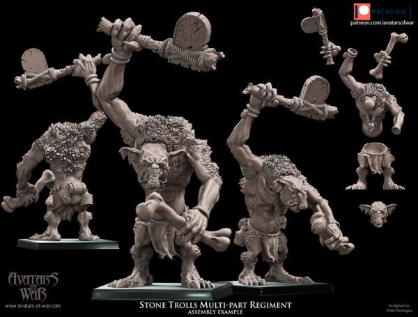 Stone Trolls - x1