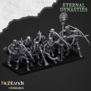 Ancient Skeletons with Bows - x7 + x3 CMD