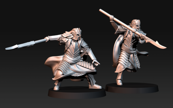 b074afd3cf878feb2b9ae7e75dd8bdfc.png Bloody Elven King Guard - Miecz/Włócznia - 6 Póz