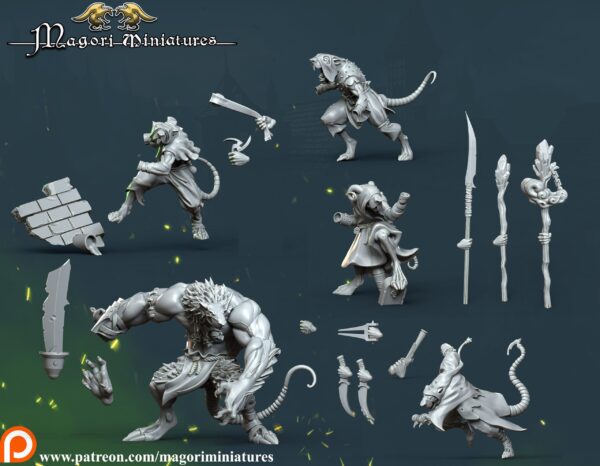 b0bef1b42fb94cb3337ce5f73a94cf65.jpg Ratfolk Warband vol2 - x5