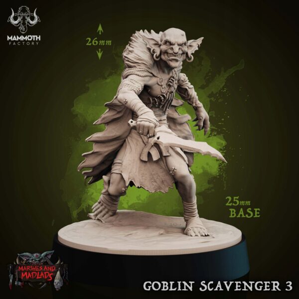 Goblin Scavanger 3 - Mammoth Factory - Minifaktura