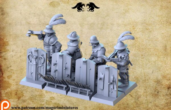 Pavese Mercenary Crossbowman - Magori Miniatures