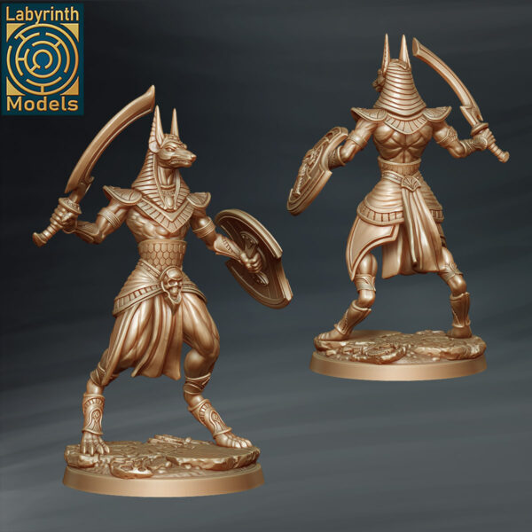 Anubis Warriors - 3 Pozy