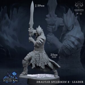 Dralfar Spearmen #8 - Mammoth Factory - Druk