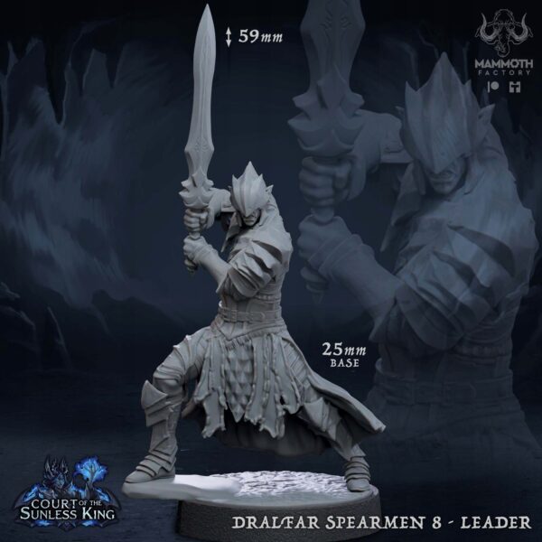 Dralfar Spearmen #8 - Mammoth Factory - Druk