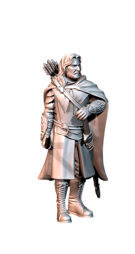 Captain of the Grey Castle Footed - Pieszo