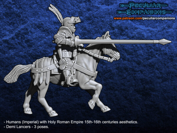 The Empire Demilancers (light/medium cavalry) - x1