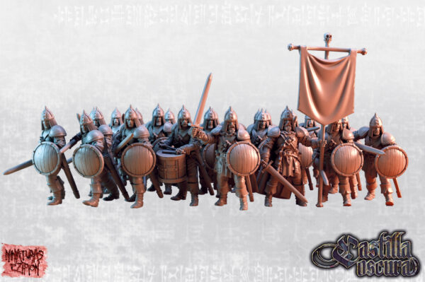 REINHARDT'S INFANTRY - Minifaktura - Druk 3D