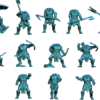 Maggot Warriors / Orc Rabble - Różne Uzbrojenie - 5x