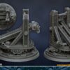 Dwarven Catapult - DL Miniatures - Druk 3D