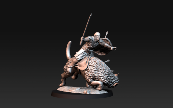 Dead Warg Rider - x1