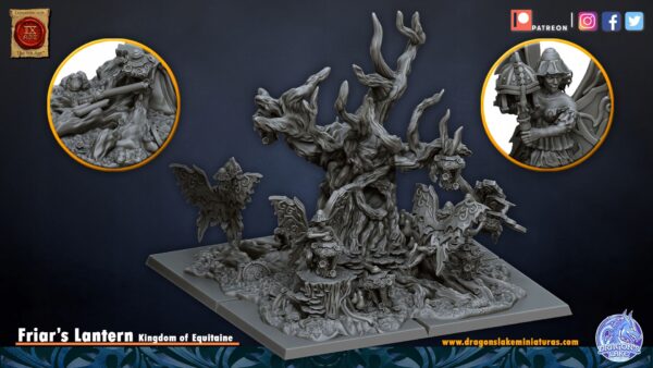 Friar's Lantern - KoE -Druk 3D