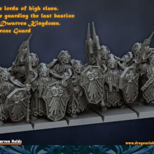 Throne Guard + CMD x 10 - DLM - Druk 3D