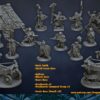 Dwarven Greybeards - DL Miniatures - Druk 3D