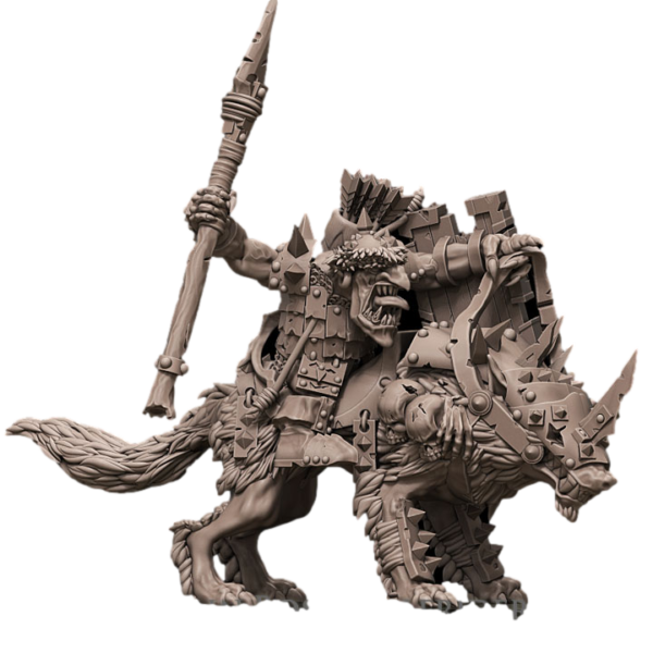 Goblin Boss Wolfrider 2
