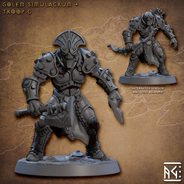 Golem Simulacrum Troops - x1