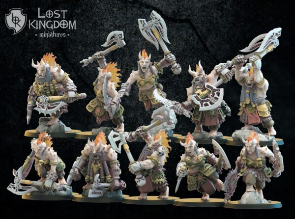 b4787cd36446407f7eacf23dda4796be.jpg Berserker Unit x10 - Druk 3D - Minifaktura