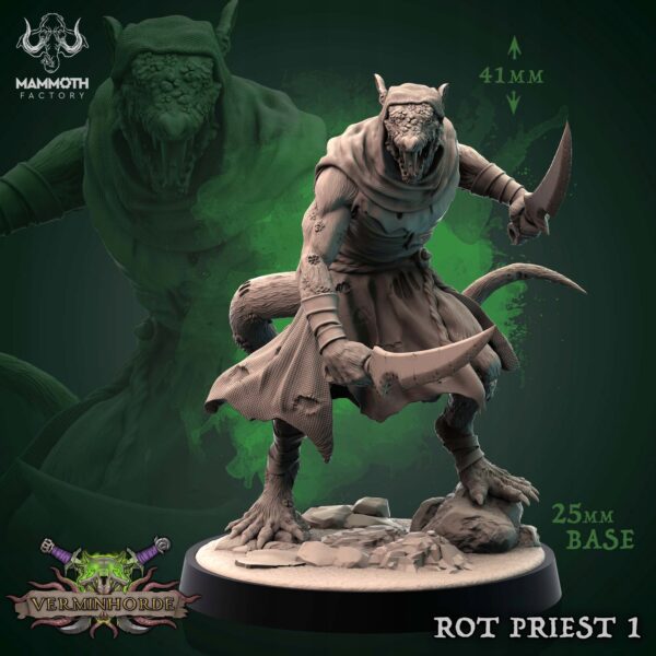 Rot Priest 1  - Mammoth Factory - Druk 3D