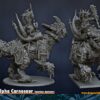 b4829de4fd70abbea3d9beff42770fa3.jpg Saurian Warlord on Alpha Carnosaur - DL Miniatures