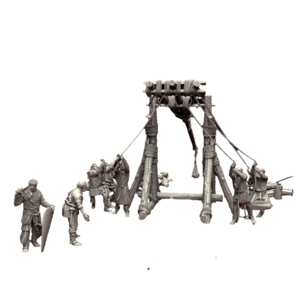 b548e0f68705fb40cfcb9cc96ba22962.png Traction Trebuchet with 12th Century Crew - Trebusz z Obsługą