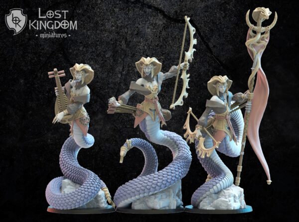 b557a34f6d6120e0b55638b4662ee578.jpg Dark Elves - Yumi Naga CG - Druk 3D - Minifaktura