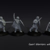 11th Century Ceorl Warriors with Swords - Medbury Miniatures
