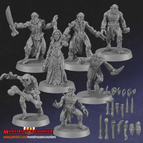 b64b588b243b5cda930268dc46a9ed55.jpg Ghouls + Necromant - Monstrous Encounters