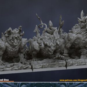 Thunder Pack x3 - Dark Elves - Minifaktura