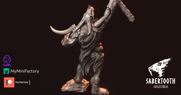 King Glagar - SC - Minifaktura - Druk 3D