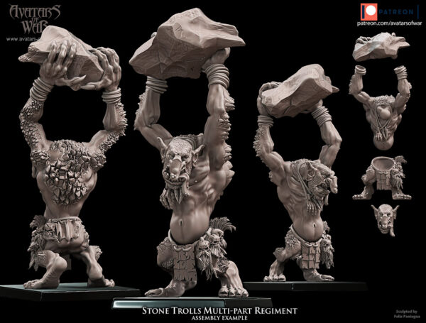 Stone Trolls - x1