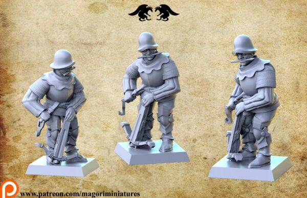 Pavese Mercenary Crossbowman - Magori Miniatures