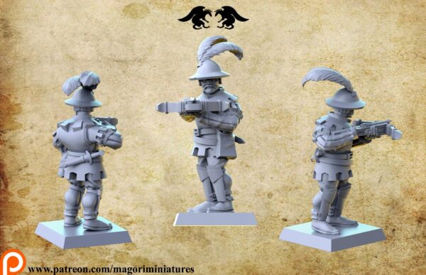 Pavese Mercenary Crossbowman - Magori Miniatures