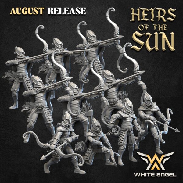 Archers of the Sun x10 - White Angel Miniatures