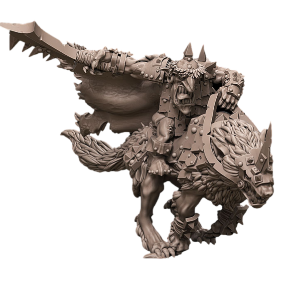 Goblin Boss Wolfrider 1
