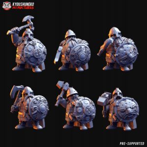Dwarf Heavy Melee Unit - Dwarven Holds - 6 szt.