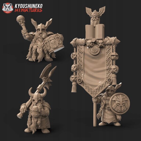 b72e1883dfd77444f21bdaf9ac633d6b.jpg Dwarf Warrior CMD - Dwarven Holds - Druk 3D