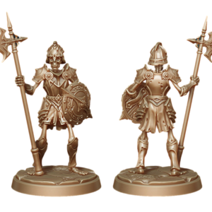 Skeleton Warrior - Halberd&Shield - Labirynth Models