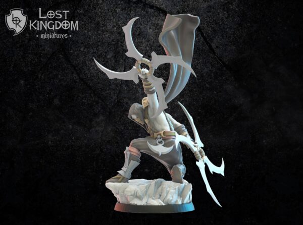 Dark Elves - Fuma Shuriken Shinobi Hero - Druk 3D