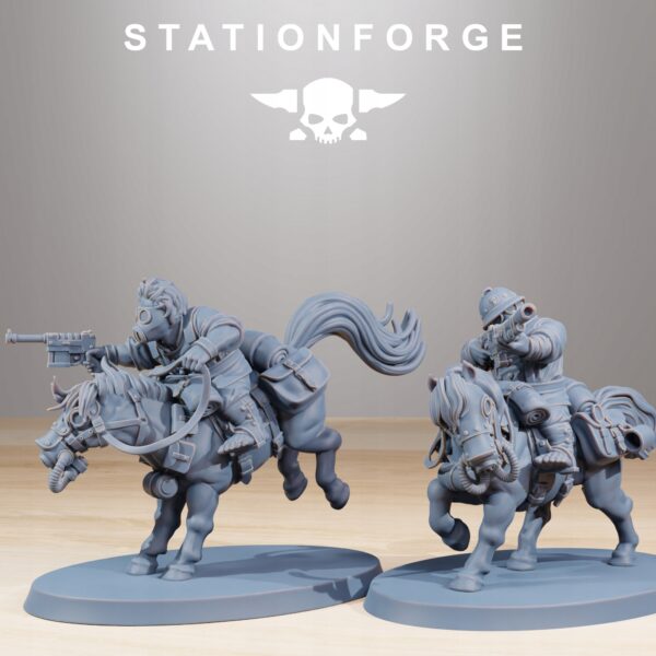 GrimGuard Pony Cavalry - Station Forge - Minifaktura