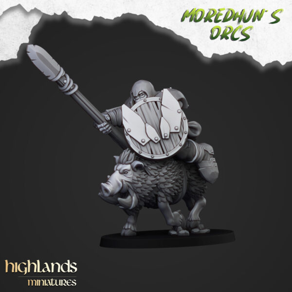 Mounted Orcs with Spears - x5