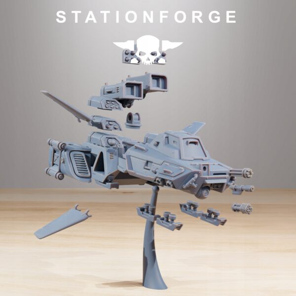 Socratis Speeder - Station Forge - Druk 3D