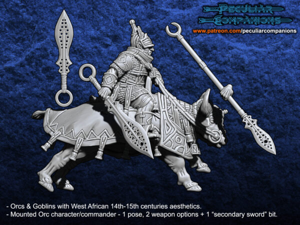 Orc Mounted Commander - x1