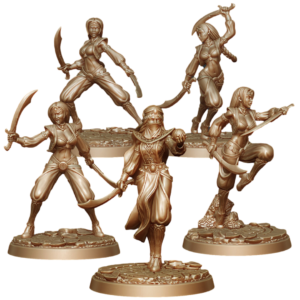 Sword Dancers and an Enchantress