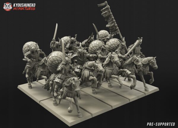 Samurai Sword Cavalry 5 szt. Kyoushenko Miniatures